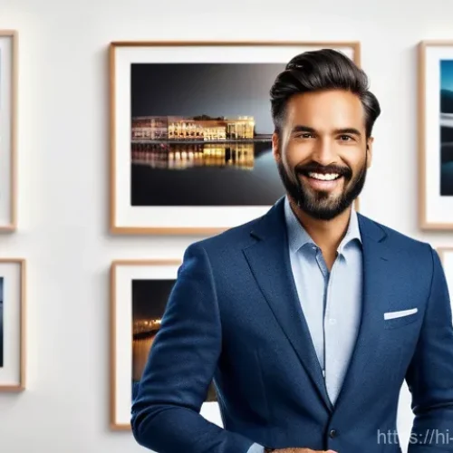 사진 자격증 이직 시 주의해야 할 점 - **Prompt 1: Professional Portfolio Presentation**
    A confident, diverse professional photographer...